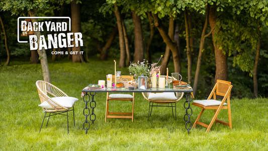 Transform your outdoor living space into a Luxury dining experience | Backyard Banger