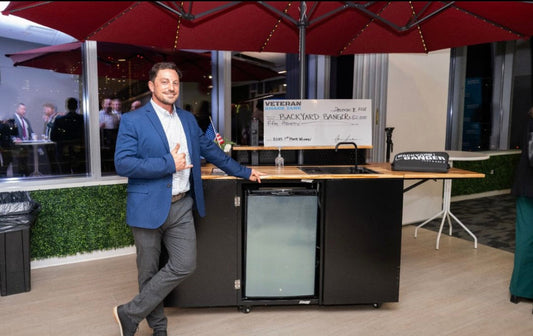 Rolling Into Victory: Backyard Banger Takes Home $50K at Philadelphia's Veteran Shark Tank