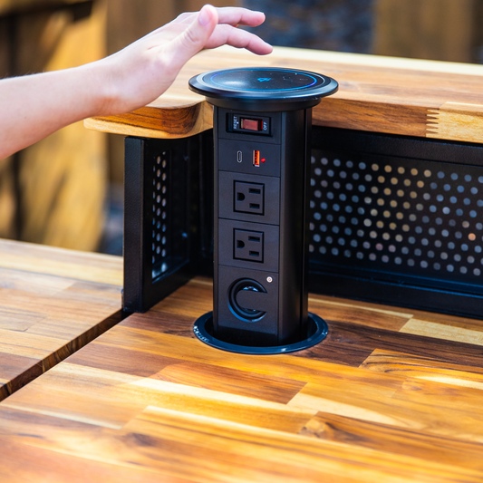 Touch Sensor Pop-Up Power Tower