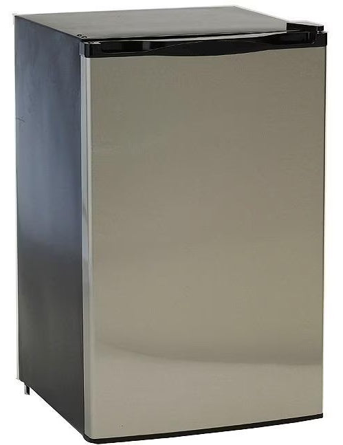 4.5 Cu Ft Outdoor Rated Mini Fridge with Freezer (Stainless Steel door)