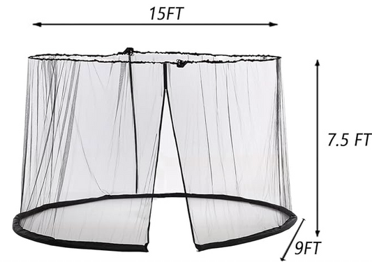 Mosquito Net for 15' Banger Umbrella